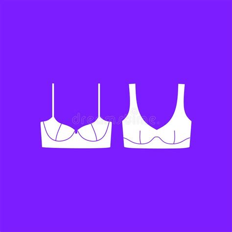 Soutiens Gorge Et Culottes Lingerie Et Culotte Sexy Lingerie Illustration Stock Illustration