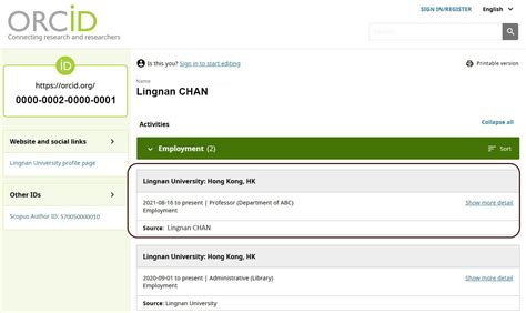 About Employment Data Orcid Guides Lu At Lingnan University