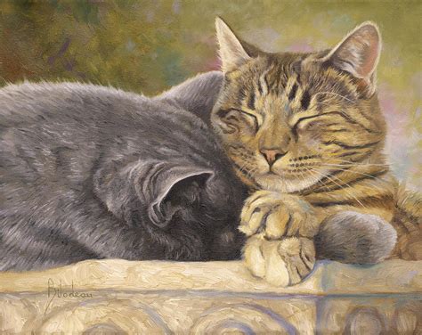 The Nap Painting By Lucie Bilodeau Fine Art America