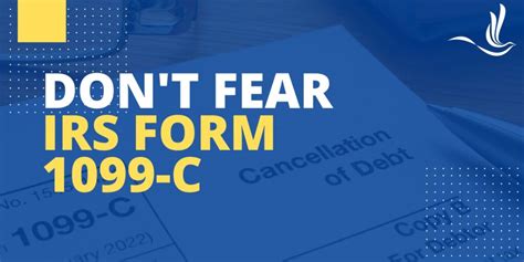 Don't Fear IRS Form 1099-C | Optima Tax Relief