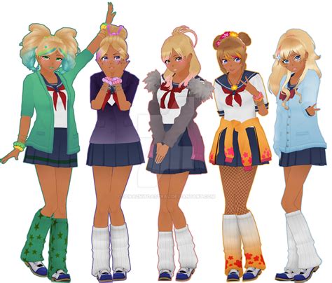 Gyaru Group By Duraznitoastral On Deviantart