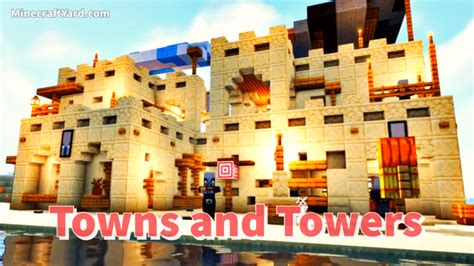 Towns and Towers Mod (1.20.5 - 1.19.4) Structures in Minecraft