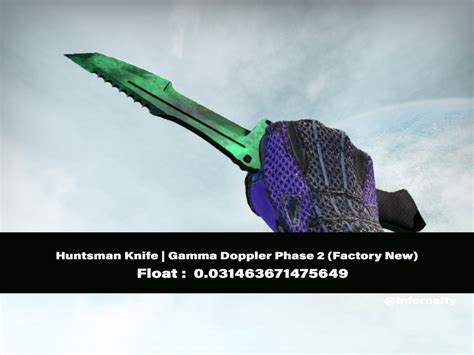 Huntsman Knife Gamma Doppler Phase 2 MW CSGO SKINS KNIVES Video Gaming