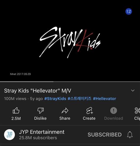 221017 Stray Kids “Hellevator” M/V has reached 100M views! : r/straykids