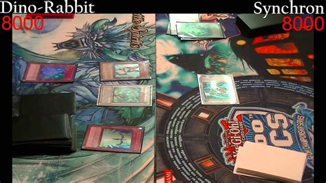 Yugioh Duel Synchron Vs Dino Rabbit Round Youtube