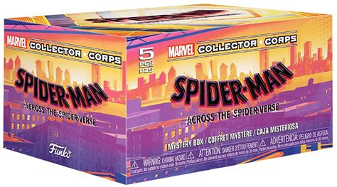 Funko Marvel Collector Corps Across The Spider Verse Mystery Box