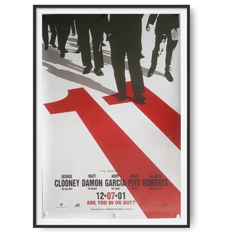 Ocean's Eleven (2001) US One Sheet Poster - Cinema Poster Gallery