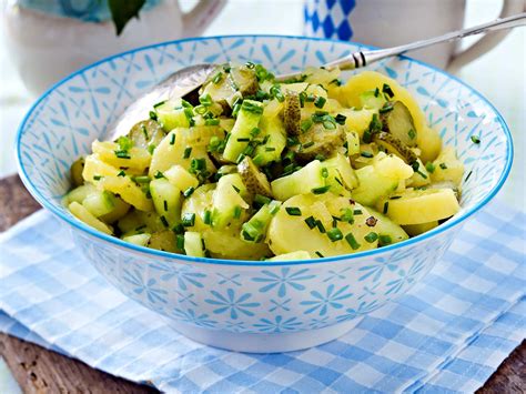 Bayrischer Kartoffelsalat Mit Essig Und Öl Rezept Lecker