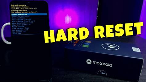 Formatear O Quitar Contrase A Motorola E Hard Reset Youtube