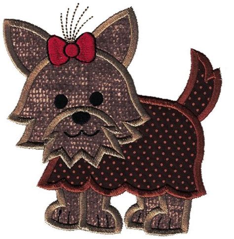 Top Dogs Applique Set 3 Machine Embroidery Designs Machine Applique