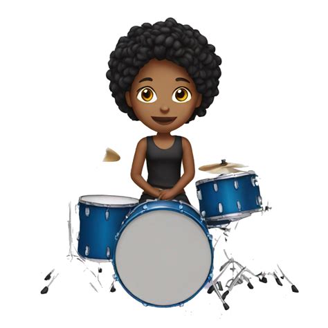 Snare Drum With Drumsticks Ai Emoji Generator