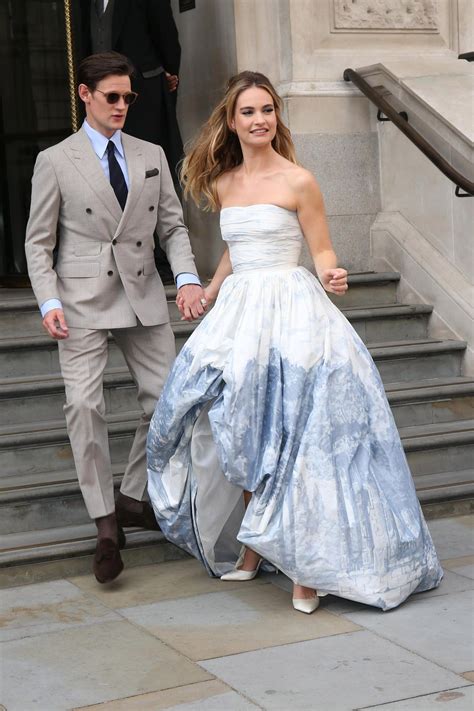 LILY JAMES at Mamma Mia Here We Go Again Premiere in London 07/16/2018