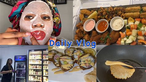 Days In My Life Living Alone In Lagos Nigeria Trying Sushi For The