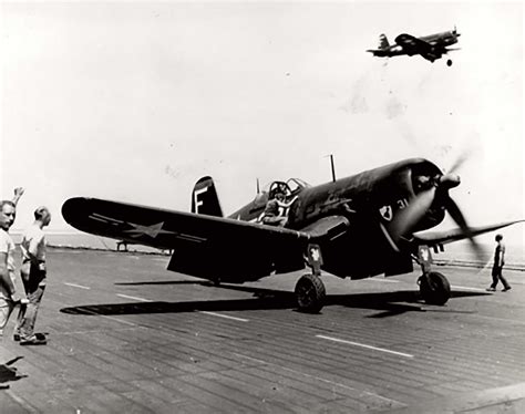 Asisbiz Vought F4U 4 Corsair VF 4B White F31 Alan Shepard CVB 42 USS