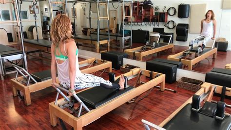 Long Back Stretch On The Reformer OPC YouTube