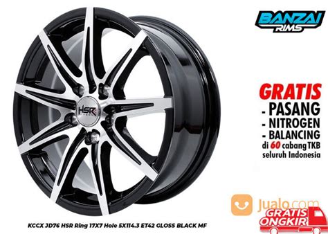 velg hsr kccx hsr ring  hrv xpander terios rush innova  kota