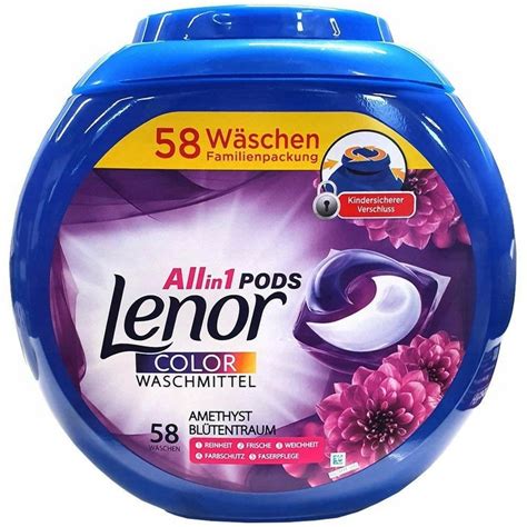 LENOR Kapsułki do prania 3w1 Amethyst 58pr 10184114158 oficjalne