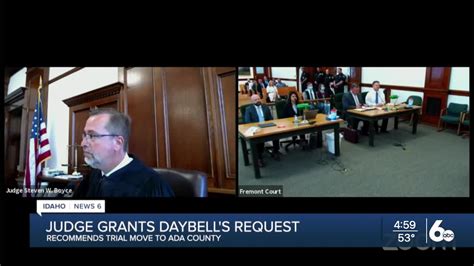 Court Documents Judge Grants Request To Move Chad Daybell Trial