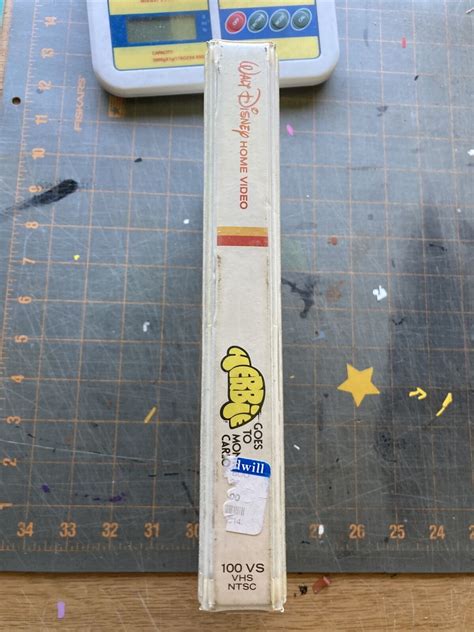 Herbie Goes To Monte Carlo VHS White Clam Shell Walt Disney Home Video