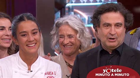 Masterchef 10 María Lo Ganadora De La Décima Edición