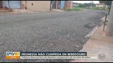 Jornal Da Eptv Edi O Ribeir O Preto Prefeitura De Bebedouro Sp