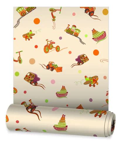 Papel De Parede Adesivo Quarto Brinquedo Nude M Frete Gr Tis