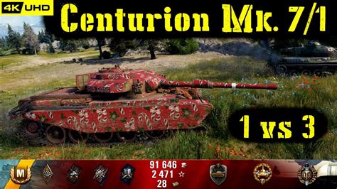 World Of Tanks Centurion Mk 71 Replay 7 Kills 6 8k Dmg Patch 1 6 1