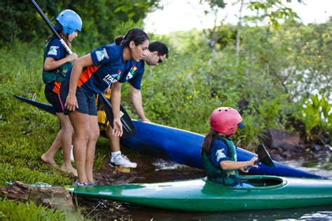 Secret Rio De Alto Rendimento Visita Projeto Social De Canoagem Em Foz