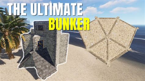 Rust 2021 The Ultimate Bunker Base Easy And Expandable Youtube