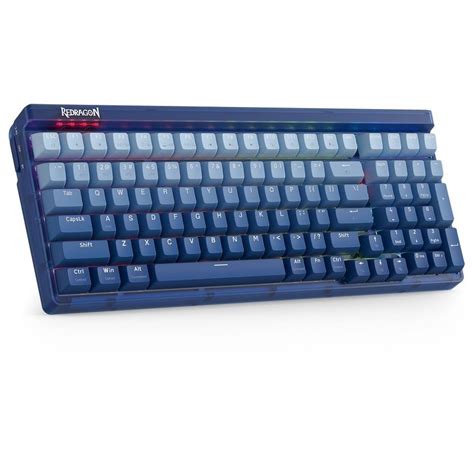 Redragon K Pro Mode Wireless Gaming Keyboard Translucent Board Hot Swappable Socket
