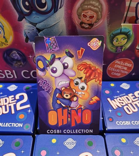 Secret Hot Toys Popmart Cosbi Collection Pixar Inside Out 2 Oh No Anxiety Fear Hobbies Toys