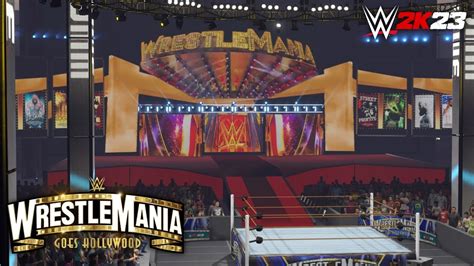 Wwe K How To Create Wrestlemania Arena Youtube