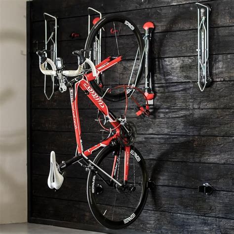 Compact Bike Wall Rack Swivel Vertical Storage Mount Tires Up To 2 Storeyourboard