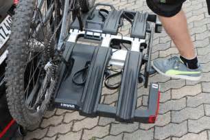 Thule Easyfold Xt 3 Im Test Klappbarer Anhängerkupplung Fahrradträger