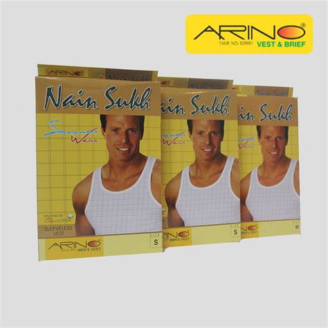 Arino Nain Sukh Sleeveless Vest Pack Of 3 House Of Calibre