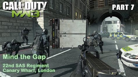 Call Of Duty Modern Warfare 3 Gameplay Part 7 Mission 6 Mind The Gap Youtube