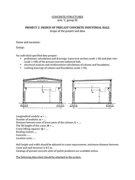 Project 2 - Preliminary Project | PDF | Crane (Machine) | Beam (Structure)