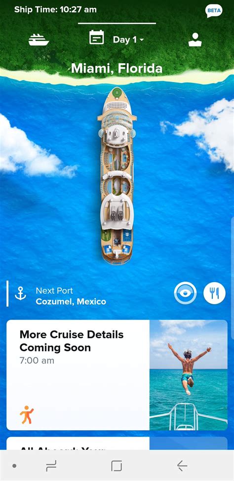 Smart Phone App Royal Caribbean Blog