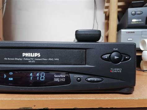 Magnetowid Vhs Philips Vr Hi Fi Stereo Pilot Cz Stochowa Stare