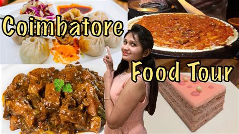 coimbatore food  night eats  coimbatore onedayshow youtube