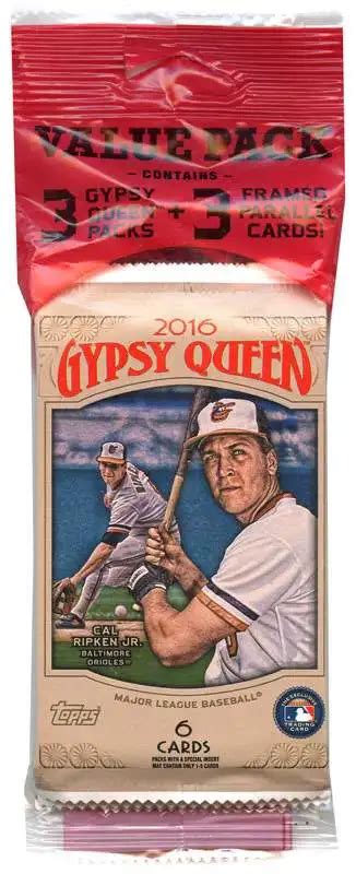 MLB Topps 2016 Gypsy Queen Baseball Trading Card VALUE Pack ToyWiz