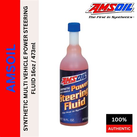 𝐌𝐀𝐃𝐄 𝐈𝐍 𝐔𝐒𝐀 AS 6 PSFCN AMSOIL SYNTHETIC MULTI VEHICLE POWER STEERING