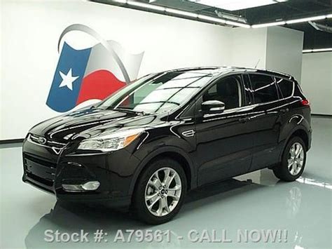 Buy Used Ford Escape Sel Ecoboost Pano Sunroof Leather K Texas