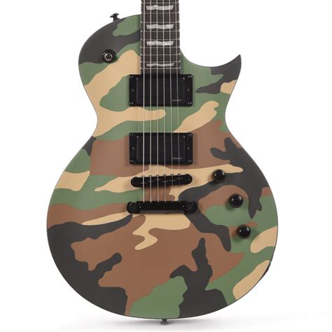 Esp Ltd Ec 1000 Woodland Camo Satin Chicago Music Exchange