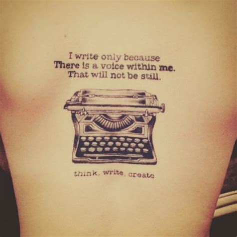 ♥ Sylvia Plath Ink ♥ - Sylvia Plath Tattoos | Typewriter tattoo ...