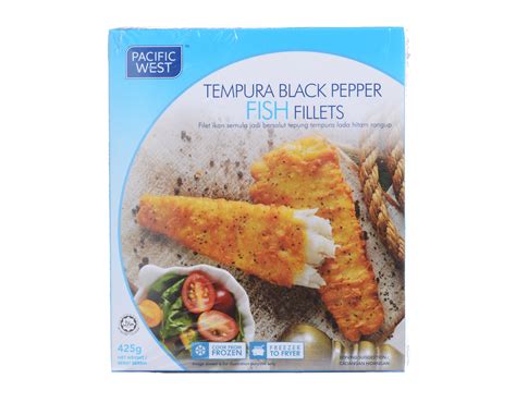 Pacific West Tempura Fish Fillets Black Pepper Myaeon Go