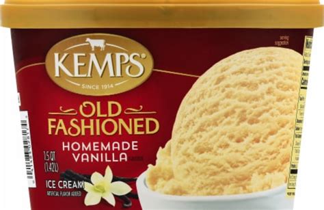 Kemps Old Fashioned Homemade Vanilla Ice Cream Tub Oz Smiths