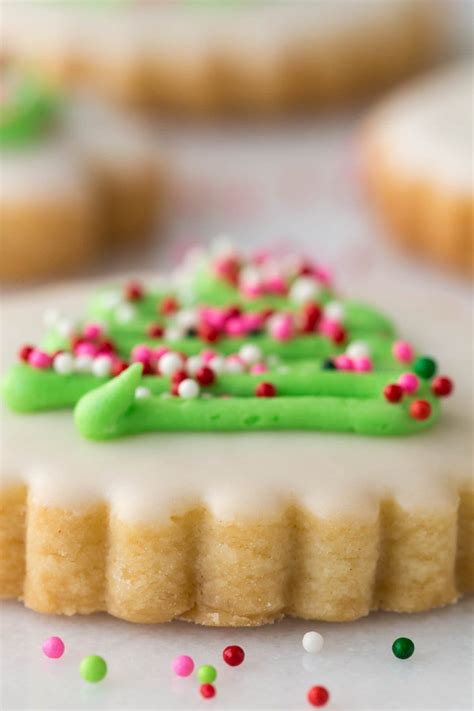 Christmas Shortbread Cookies The Café Sucre Farine