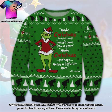 The Best Selling Grinch For Christmas Ts Christmas Ugly Wool