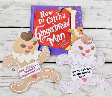 How To Catch A Gingerbread Man Steam Book Craft Ela Literacy Centers